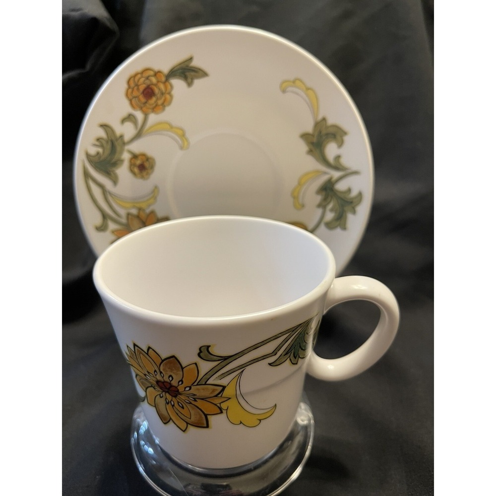Set of 4 Aloha Noritake Cups/Saucers VTG ~Mint~